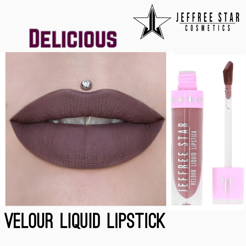 Delicious • Jeffree Star Cosmetics✨Velour Liquid Lipstick • New in Box